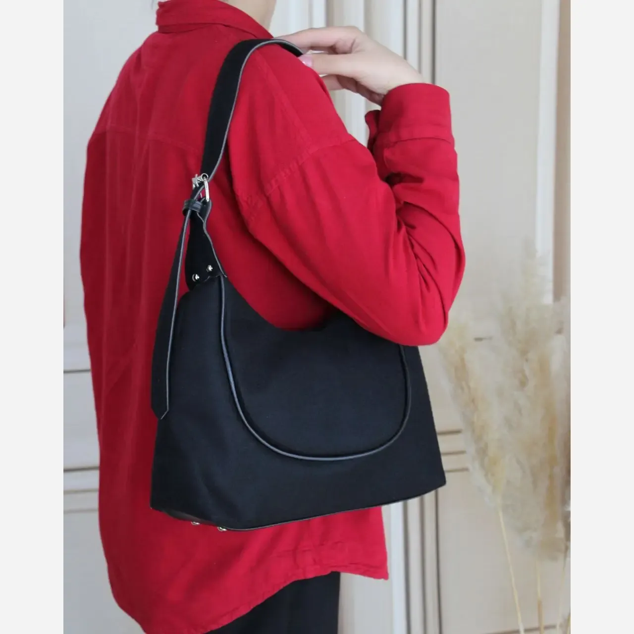 کیف زنانه پارچه ای اسپرت و روزمره زیپ دار - Image 5