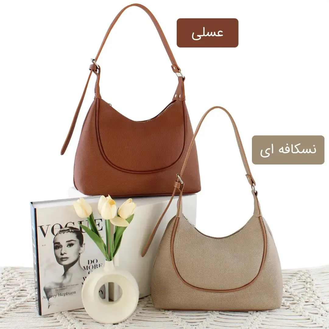 کیف زنانه چرم مصنوعی روزمره اسپرت ابعاد 31 در 23 سانتیمتر - Image 4