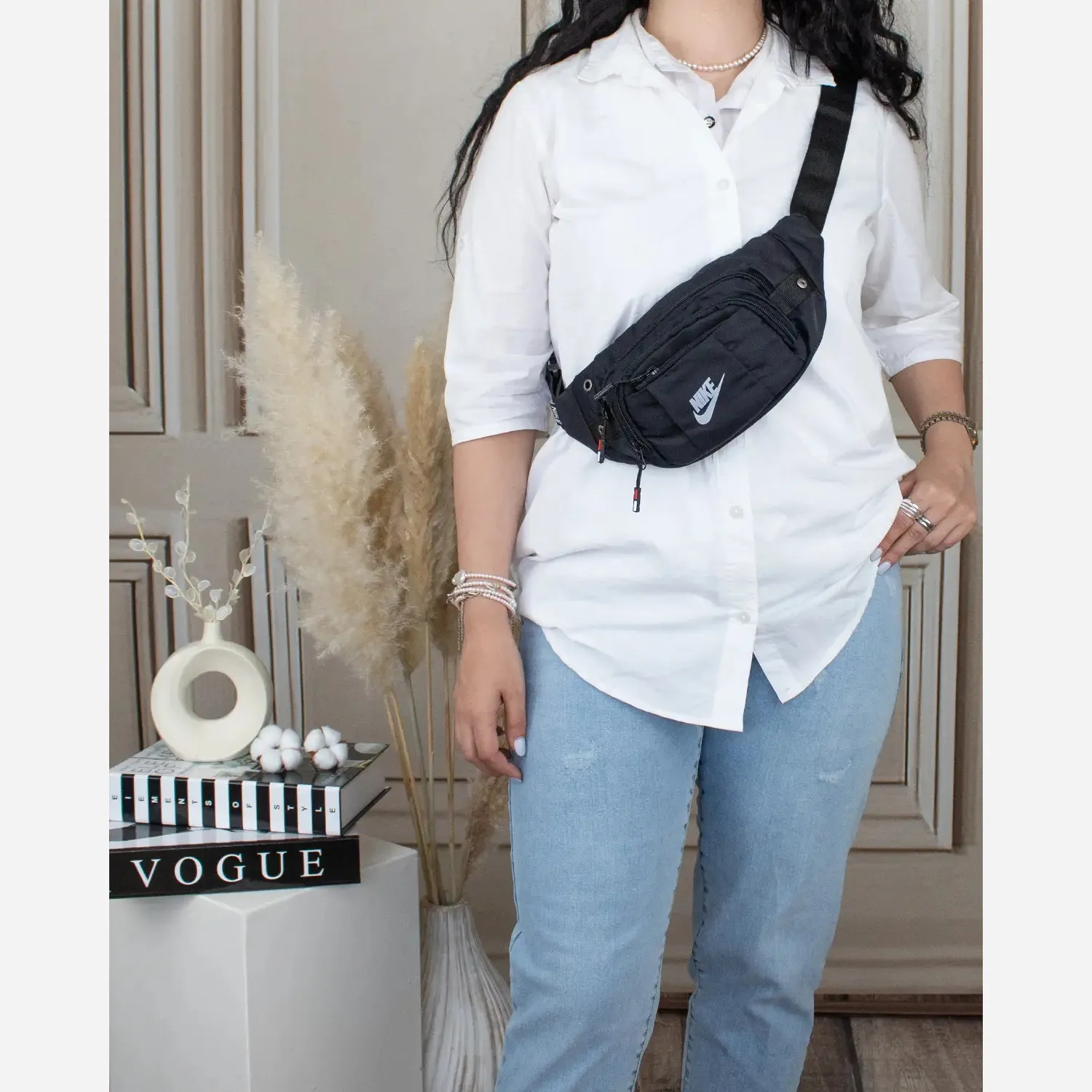 کیف مردانه پارچه ای اسپرت روزمره ورزشی بنددار - Image 6