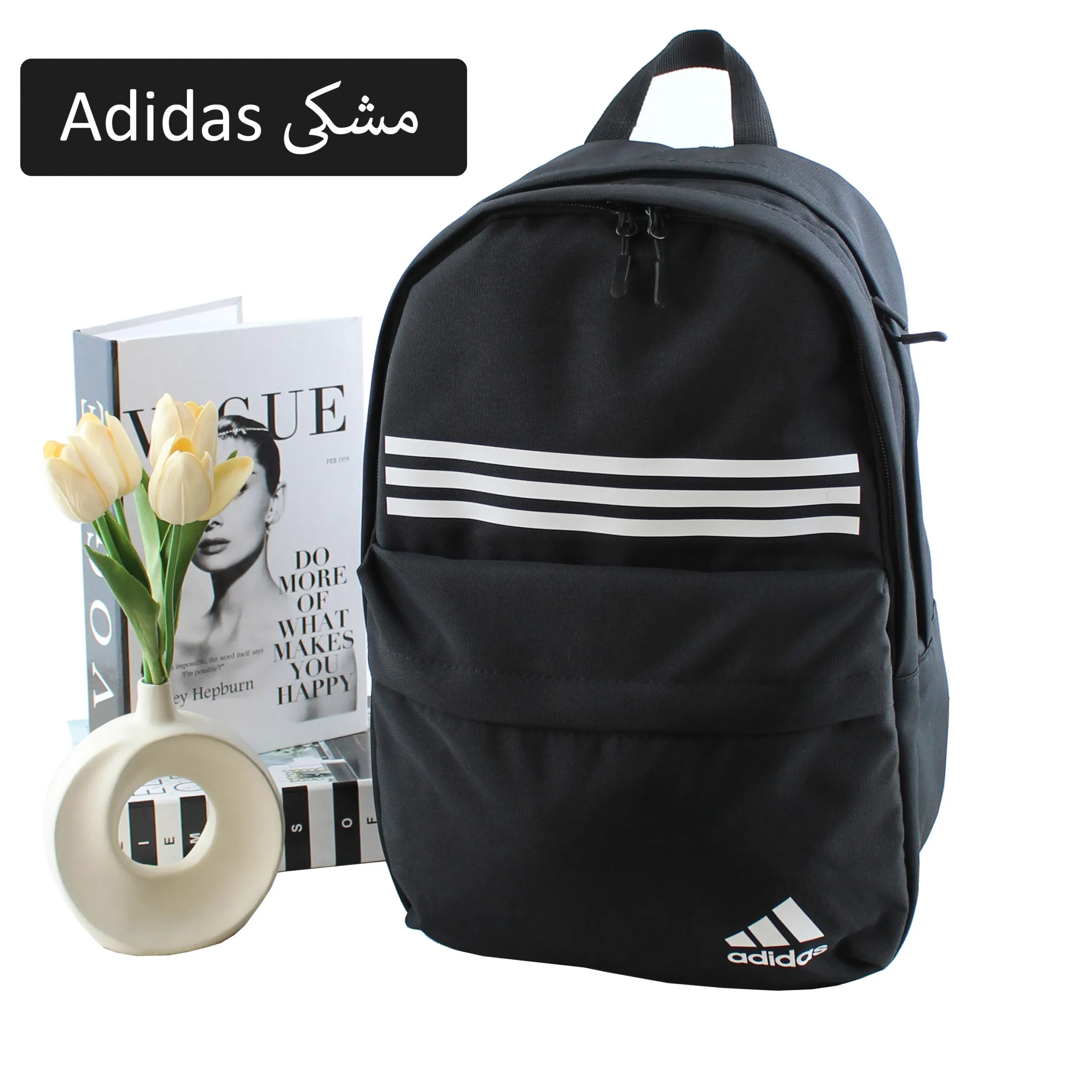 کوله پشتی اسپرت و مدرسه و دانشگاه پارچه ای سایز 43 در 30 سانتیمتر - Image 5