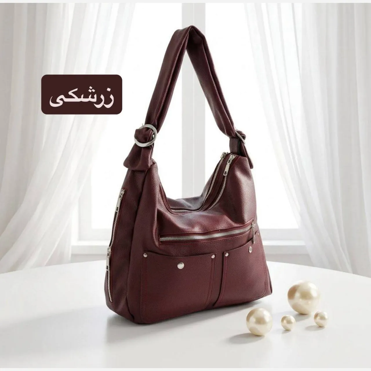 کیف زنانه دخترانه چرم مصنوعی روزمره رسمی مدرسه دانشگاه - Image 7