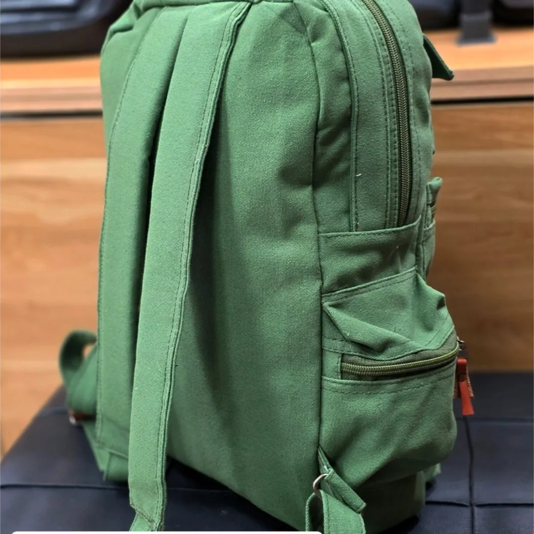 کوله پشتی برزنتی اسپرت مناسب خانم ها و آقایان جنس خارجی ابعاد 44x30x13 سانتی متر - Image 6