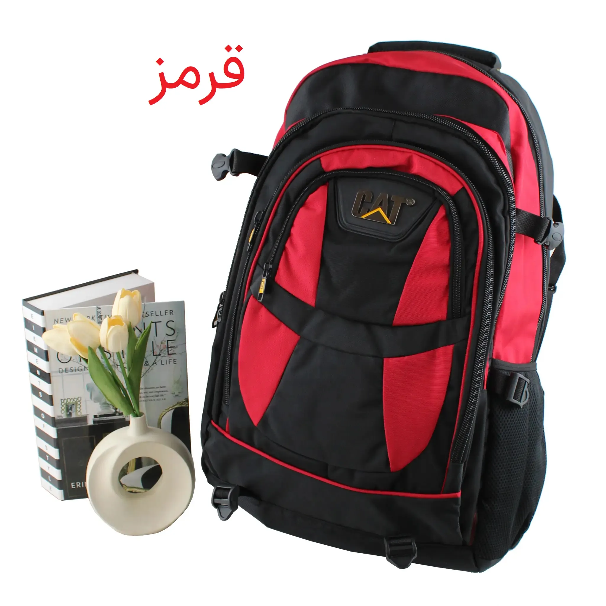 کوله پشتی پارچه ای مسافرتی و ورزشی دارای بند بلند و جیب متعدد ابعاد 55 در 30 در 25 سانتیمتر - Image 6