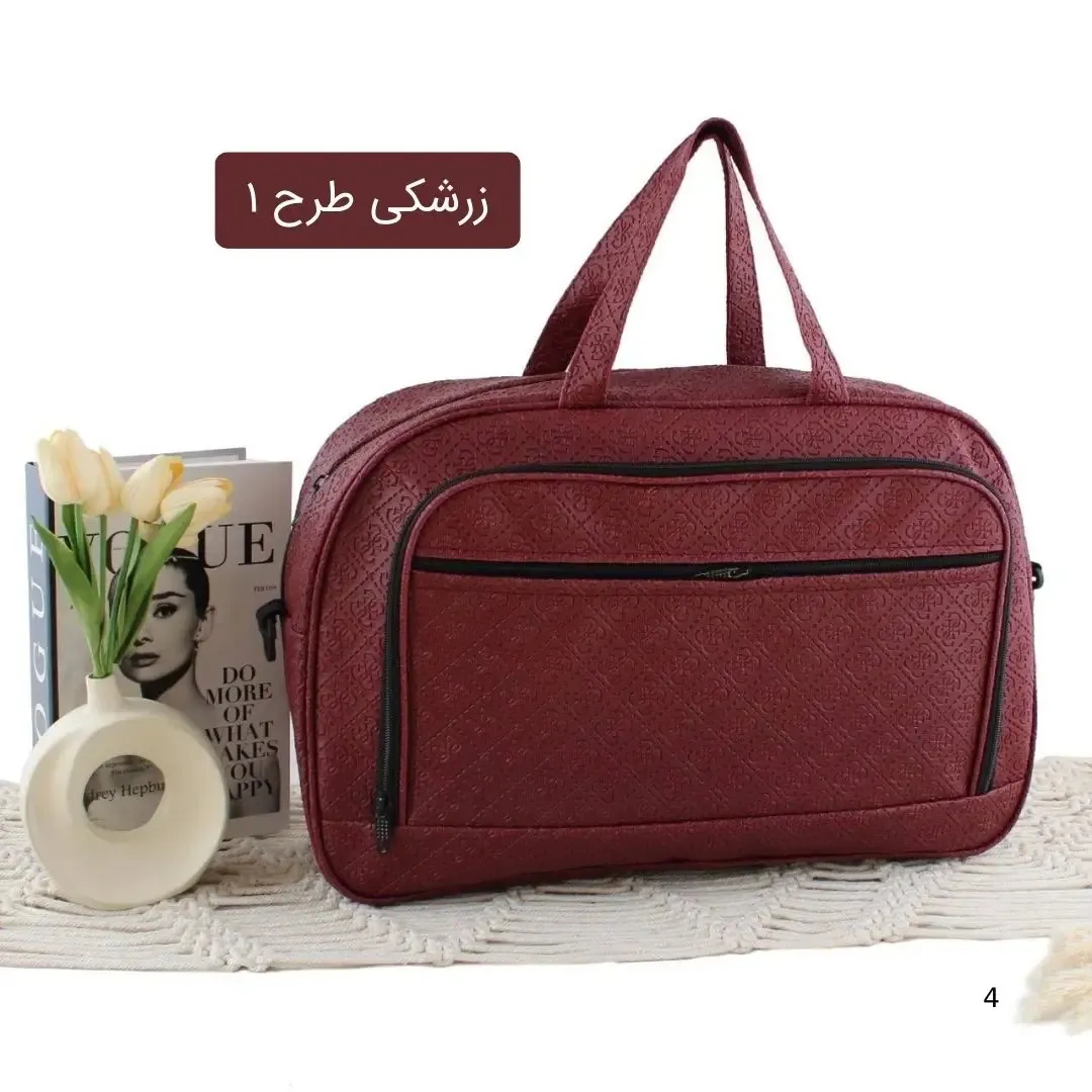 ساک دستی چرم مصنوعی زنانه روزمره و مهمانی با بند بلند - Image 5