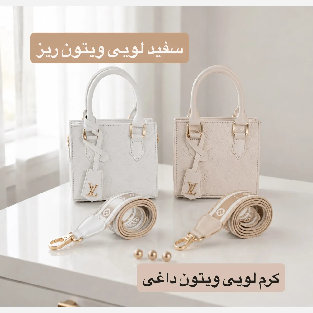 کیف پاسپورتی چرم مصنوعی زنانه مدل مجلسی و مهمانی سه بند رنگ مشکی - Image 3