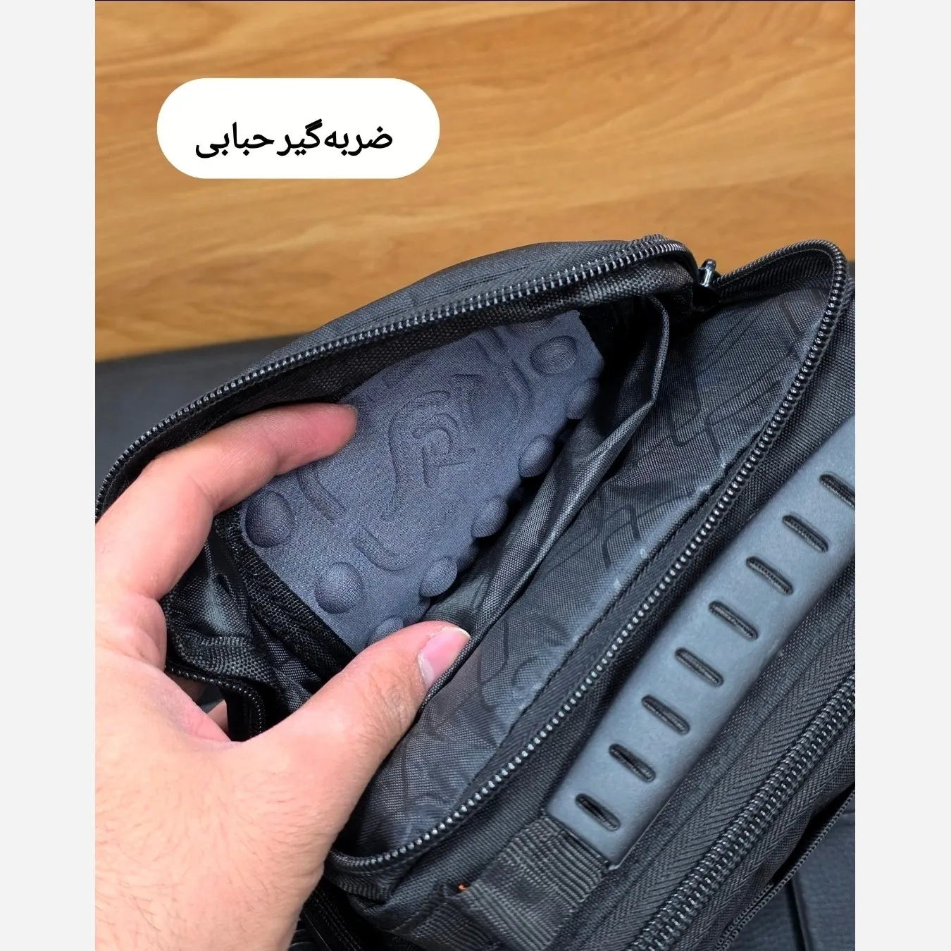 کیف دوشی دستی اسپرت پارچه ای ضد آب راریسم کد 2206 - Image 5