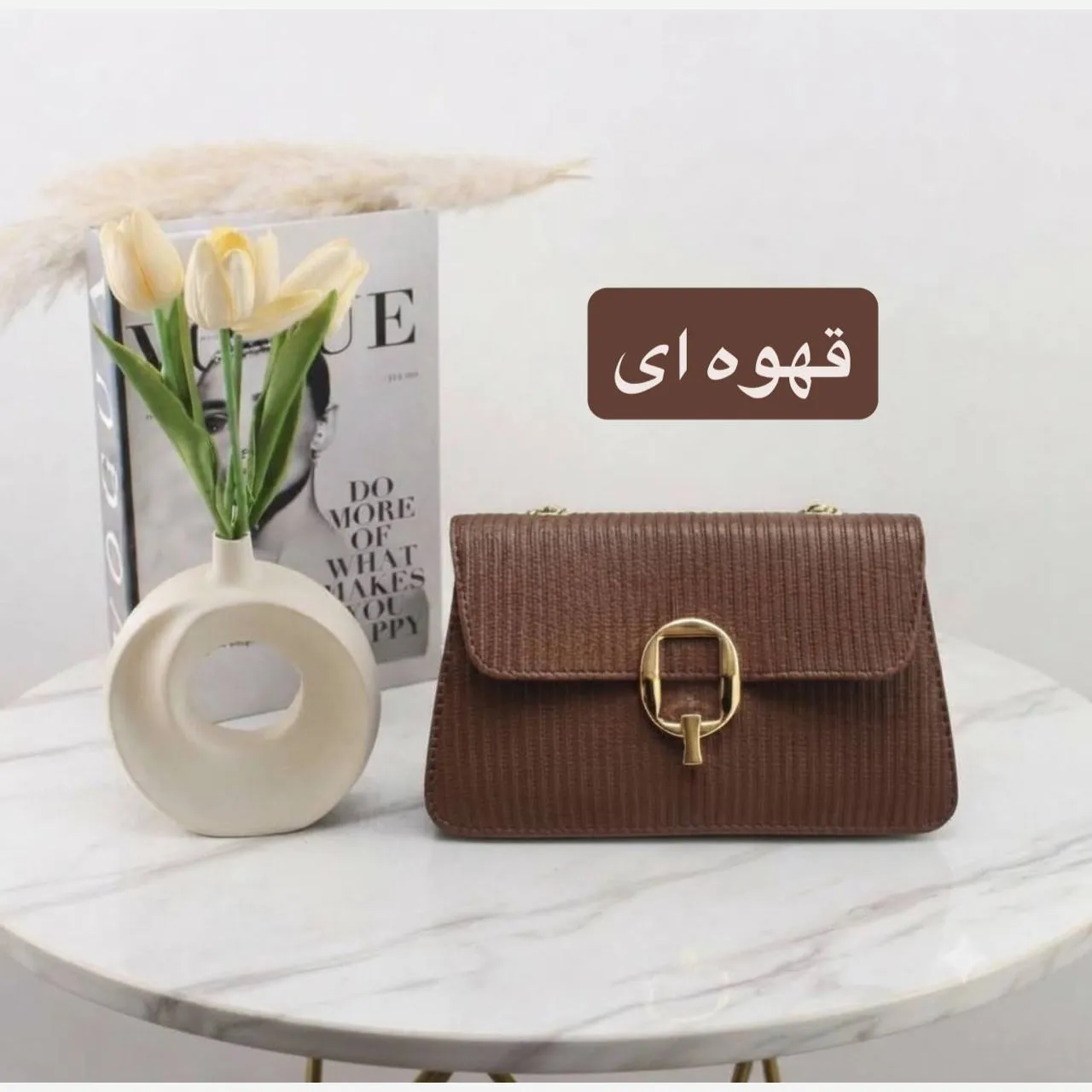 کیف پاسپورتی چرم مصنوعی زنانه بند دار - Image 5