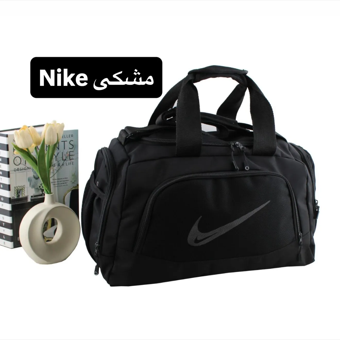 ساک ورزشی و اسپرت پارچهای ابعاد 49 در 29 سانتیمتر - Image 6
