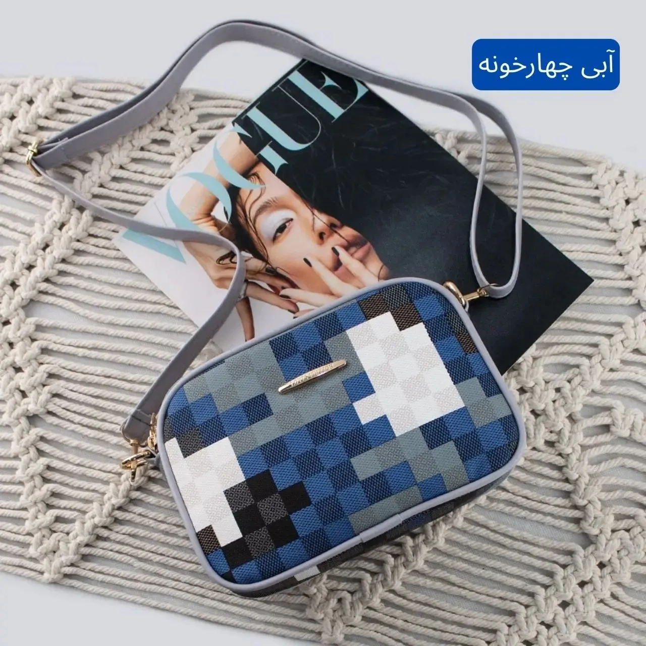 کیف پاسپورتی چرم مصنوعی زنانه روزمره ابعاد 20 در 15 سانتیمتر - Image 10