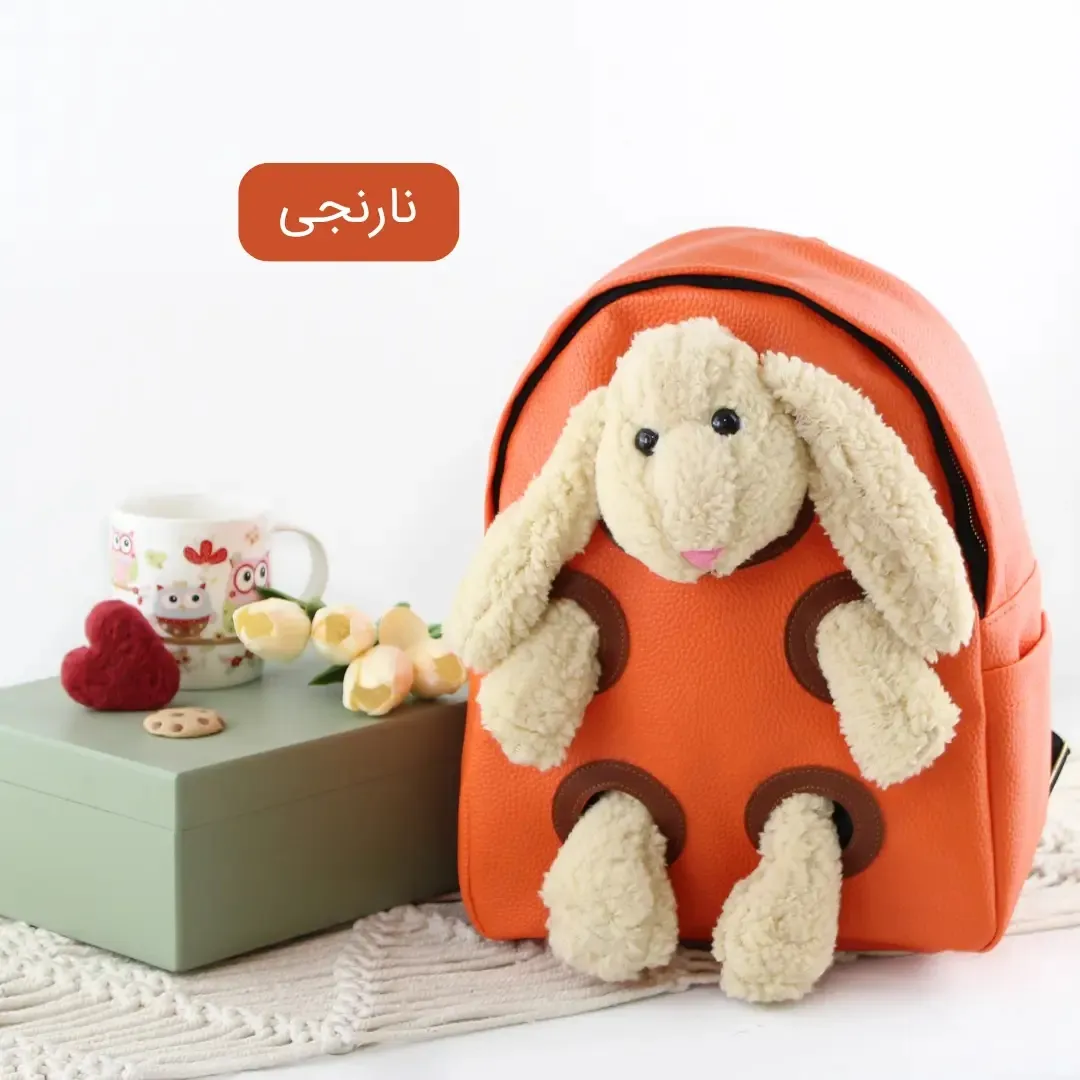 کولهپشتی اسپرت و روزمره چرم مصنوعی زنانه سه بندی ابعاد 33 در 27 سانتیمتر - Image 3