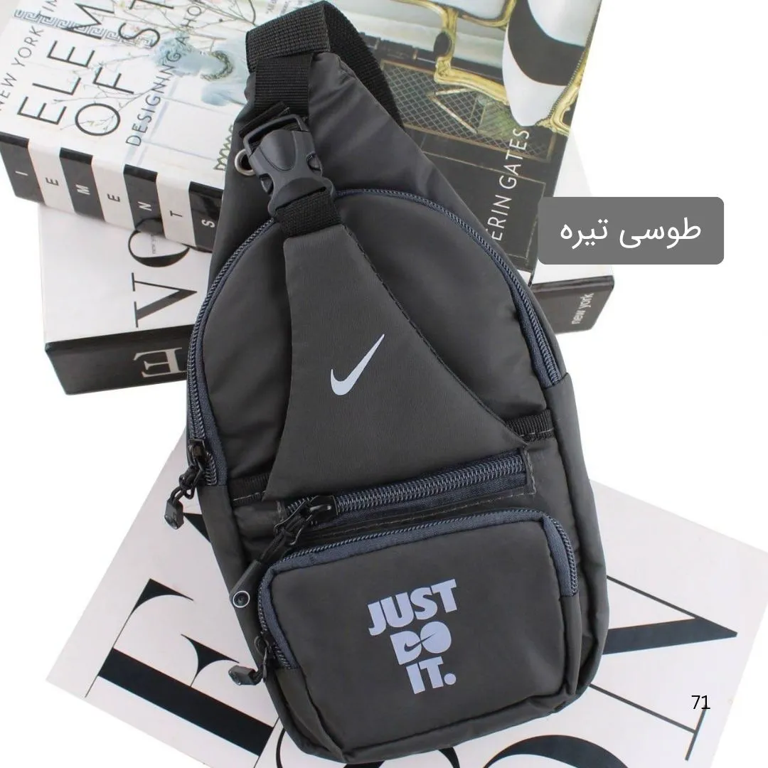 کیف مردانه پارچه ای اسپرت و روزمره بند بلند ابعاد 30 در 15 سانتیمتر - Image 2