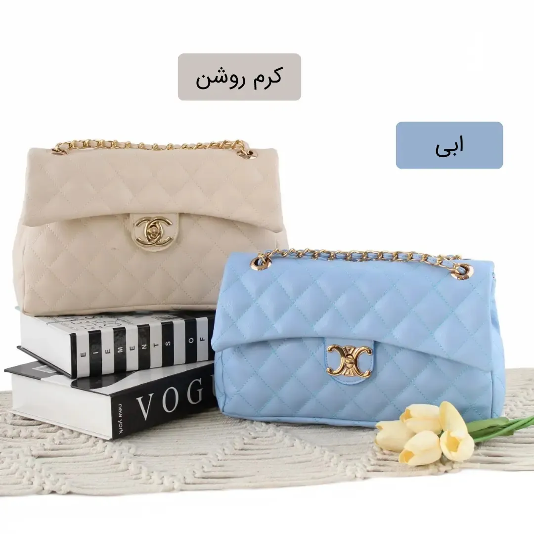 کیف پاسپورتی چرم مصنوعی زنانه روزمره بند بلند قهوه ای - Image 3