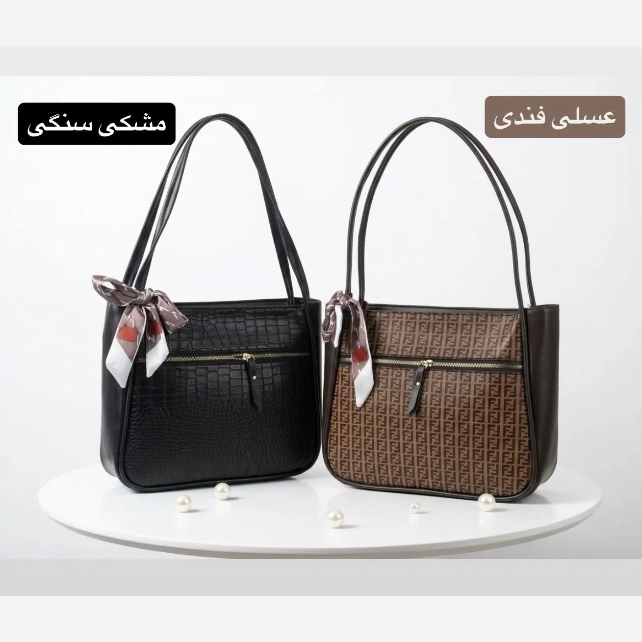 کیف زنانه چرم مصنوعی اسپرت و روزمره - Image 2