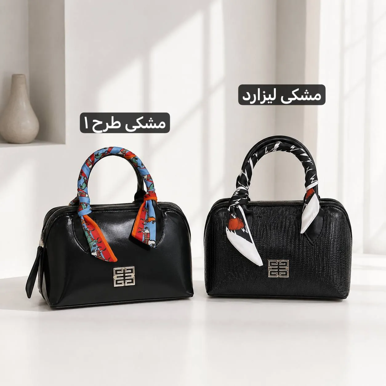 کیف زنانه چرم مصنوعی روزمره و رسمی مدل سه بند - Image 4