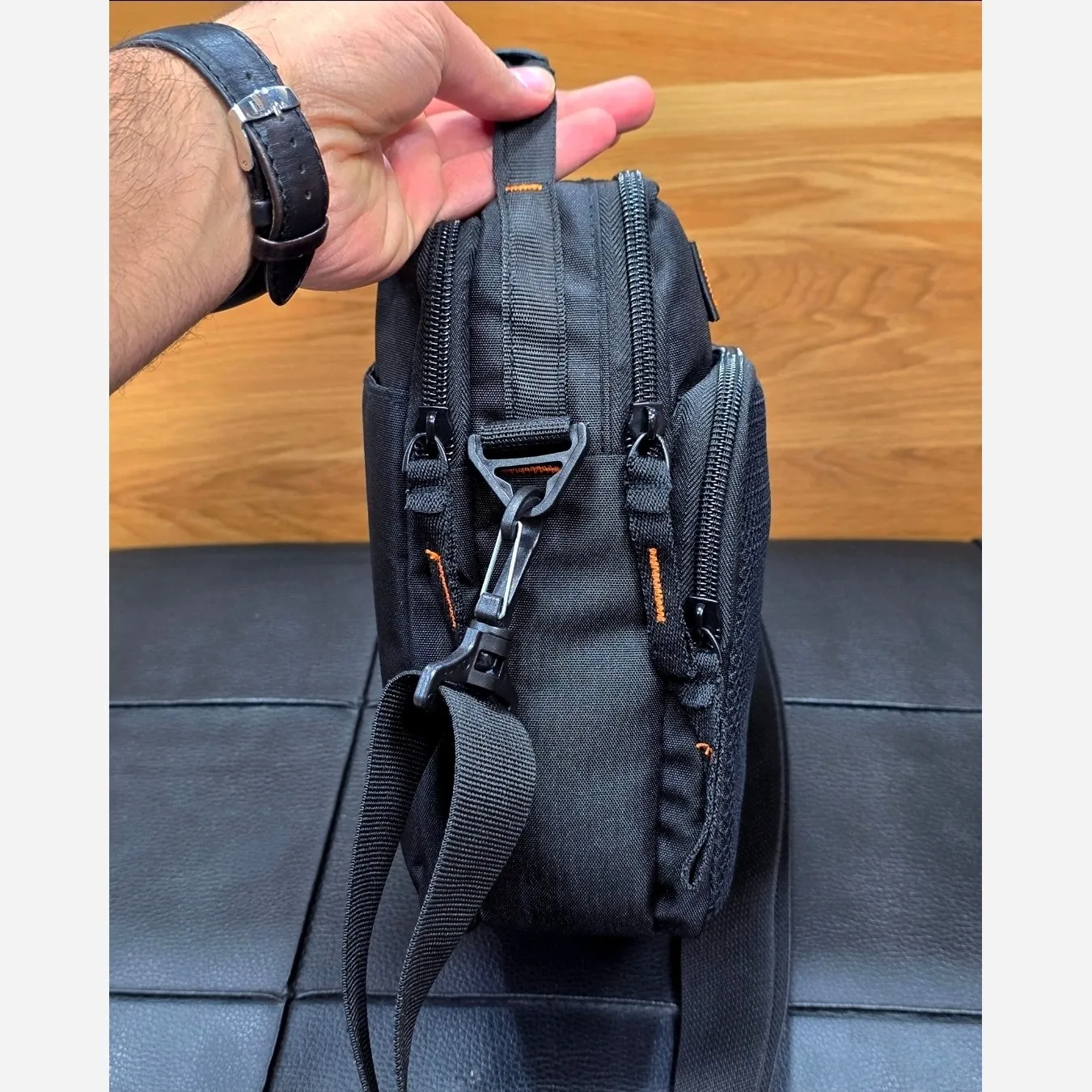 کیف دوشی دستی اسپرت پارچه ای ضد آب راریسم کد 2206 - Image 10