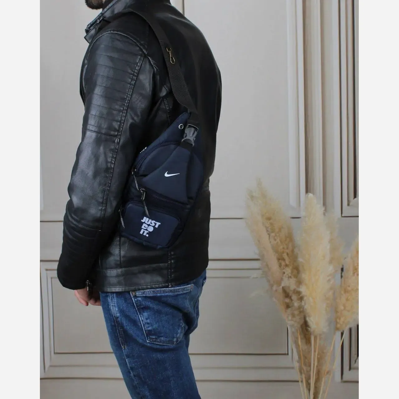 کیف مردانه پارچه ای اسپرت و روزمره بند بلند ابعاد 30 در 15 سانتیمتر - Image 7
